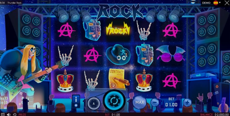 Играть Thunder Rock от Triplecherry в казино 1Win