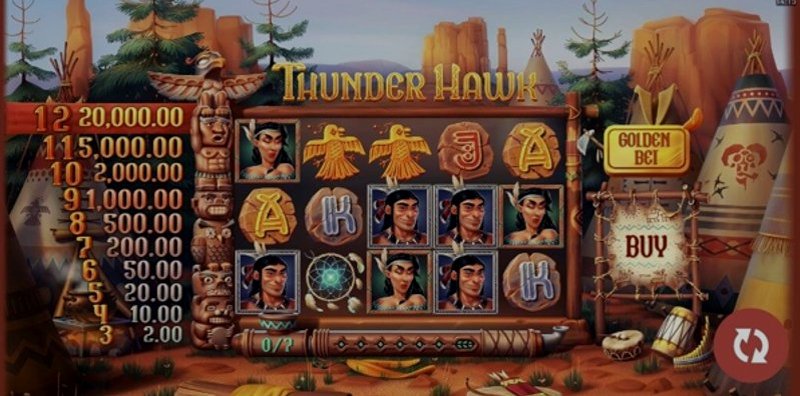 Играть Thunderhawk от Yggdrasil в казино 1Win