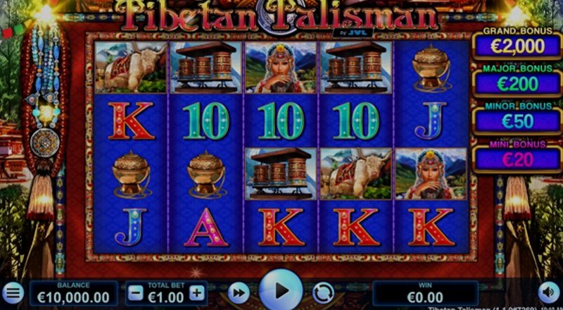 Играть Talisman от Eurasian Gaming в казино 1Win