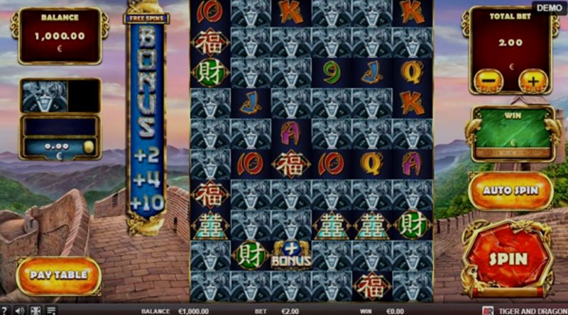 Играть TIGER AND DRAGON от Red Rake в казино 1Win