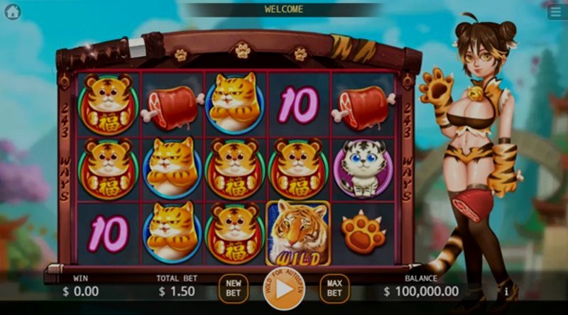 Играть Tiger Girl от Kagaming в казино 1Win