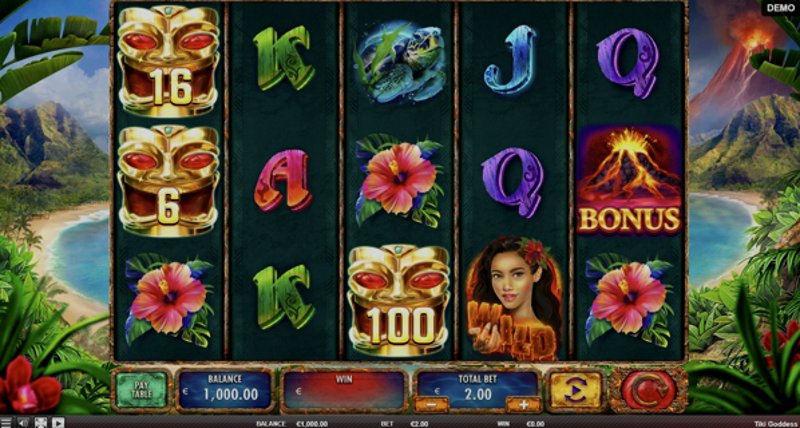 Играть Tiki Goddess от Red Rake в казино 1Win