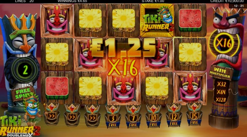 Играть Tiki Runner 2 DoubleMax от Yggdrasil в казино 1Win
