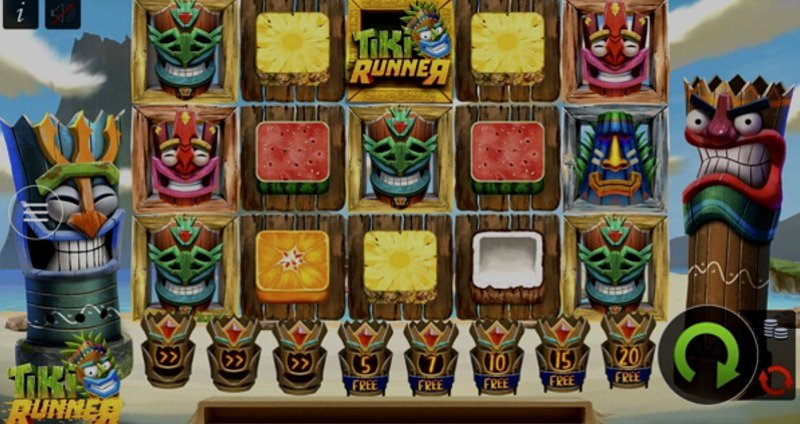 Играть Tiki Runner от Playzido в казино 1Win