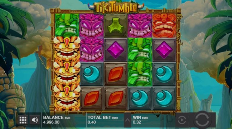 Играть Tiki Tumble от Push Gaming в казино 1Win