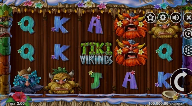 Играть Tiki Vikings от Microgaming в казино 1Win