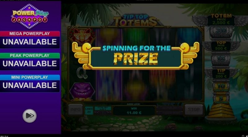 Играть Tip Top Totems Power Play от Playtech в казино 1Win