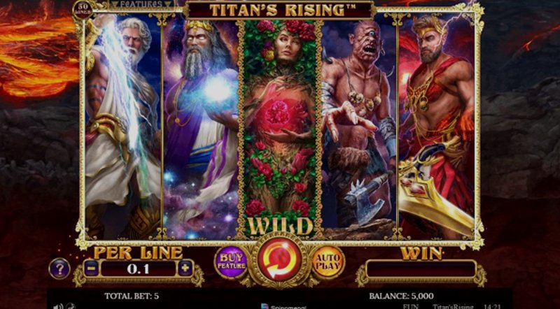 Titans Rising Spinomenal в казино 1Win (1Вин) Titans Rising Spinomenal в казино 1Win (1Вин)