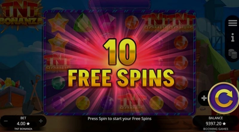 Играть TNT Bonanza от Booming в казино 1Win