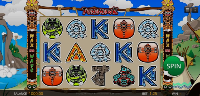 Играть Tomahawk от Worldmatch в казино 1Win
