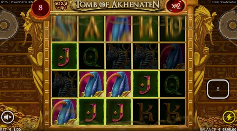 Играть Tomb of Akhenaten от No Limit City в казино 1Win