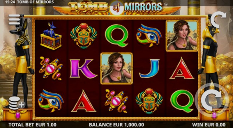 Играть Tomb of Mirrors от Leander в казино 1Win