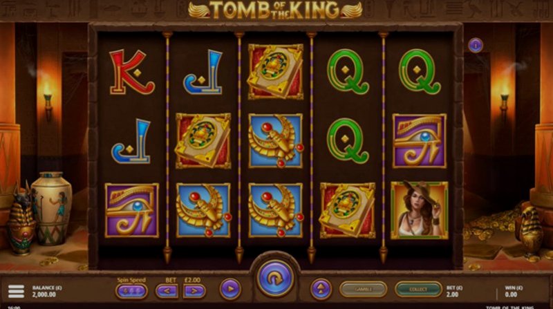 Играть Tomb of the King от Games Global в казино 1Win