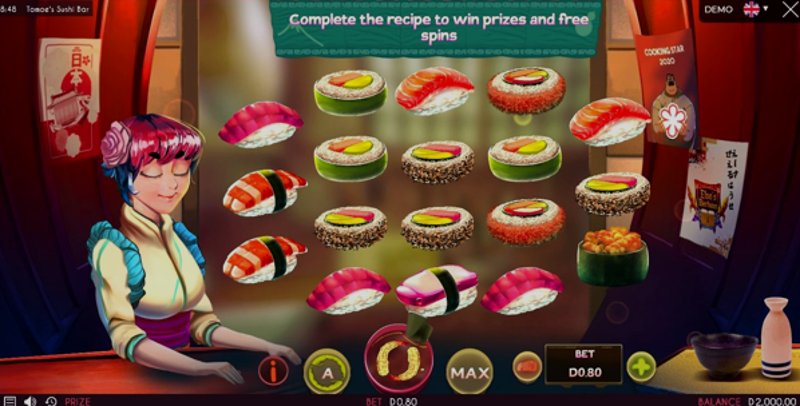 Играть Sushi Bar от Betsoft в казино 1Win