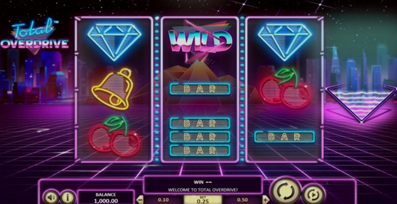 Играть Total Overdrive от Betsoft в казино 1Win