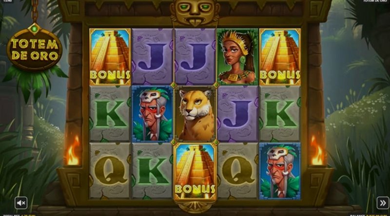 Играть Totem de Oro от Gamebeat в казино 1Win