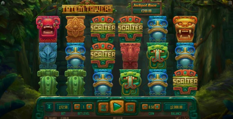 Играть Totem Towers от Habanero в казино 1Win