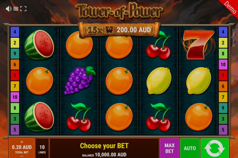 Играть Tower Of Power от Gamomat в казино 1Win