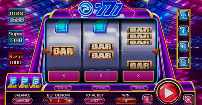 Играть TPG 777 от Tpg в казино 1Win