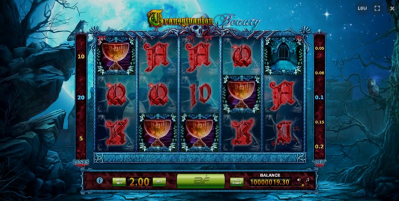 Играть Transylvanian Beauty от Bf Games в казино 1Win