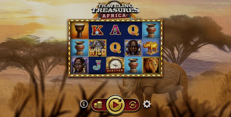 Играть Traveling Treasures Africa от Onetouch в казино 1Win