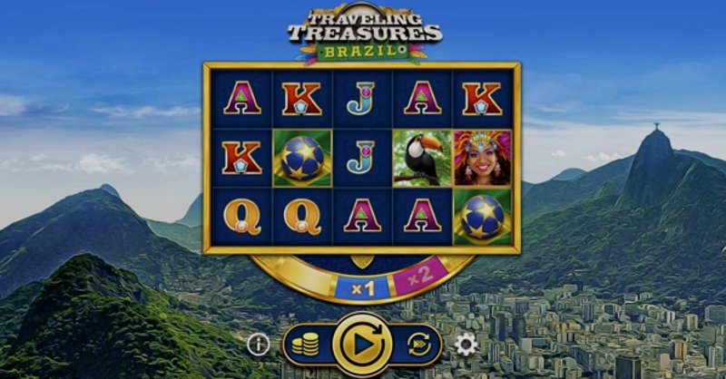 Играть Traveling Treasures Brazil от Onetouch в казино 1Win