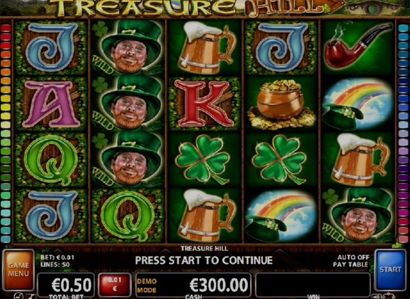 Играть Treasure Hill от Ct Interactive в казино 1Win
