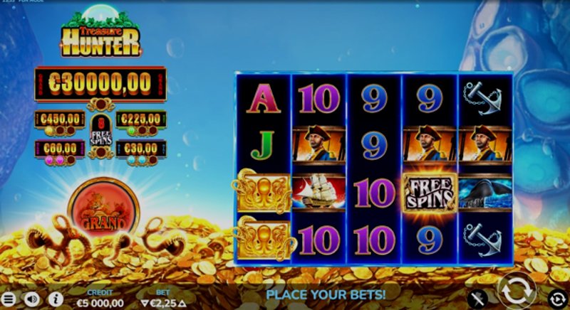 Играть Treasure Hunter от Bluehorn в казино 1Win