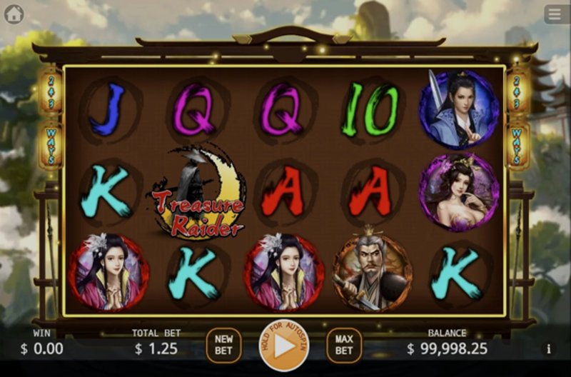 Играть Treasure Raider от Kagaming в казино 1Win