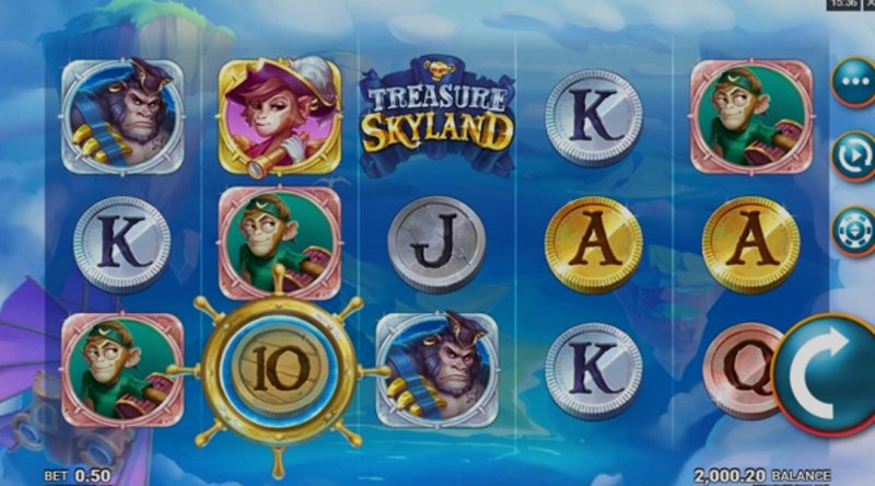 Играть Treasure Skyland от Microgaming в казино 1Win