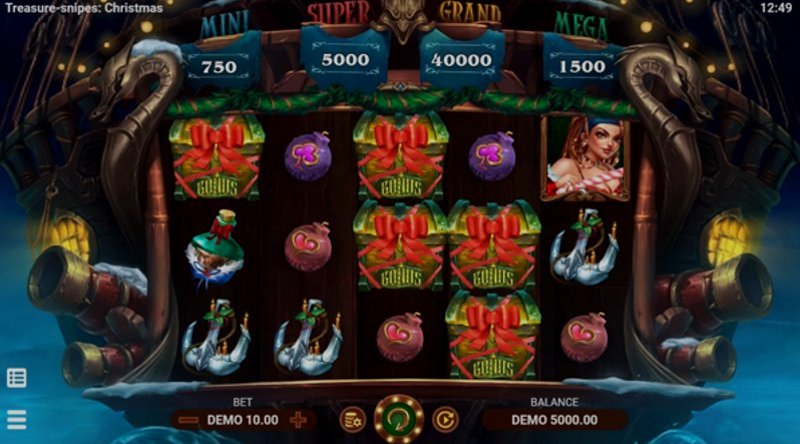 Играть Treasure-snipes: Christmas от Evoplay в казино 1Win