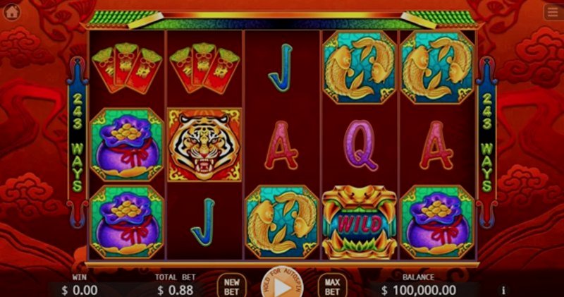 Играть Treasure Tiger от Kagaming в казино 1Win