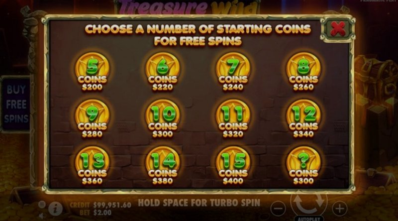 Играть Treasure Wild от Pragmatic в казино 1Win