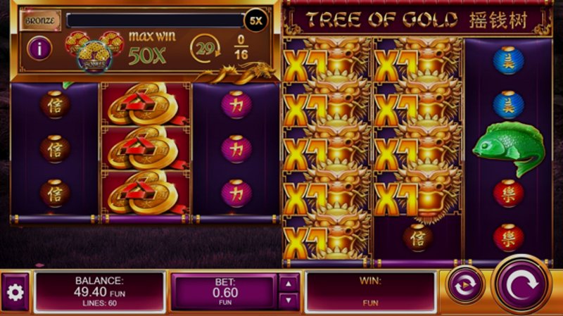 Играть Tree of Gold от Kalamba в казино 1Win
