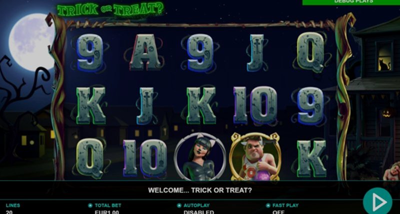 Играть Trick Or Treat от Leander в казино 1Win