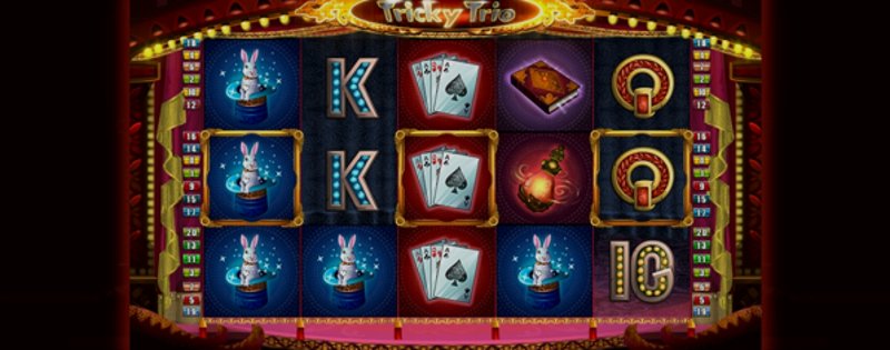Играть Tricky Trio от Edict в казино 1Win