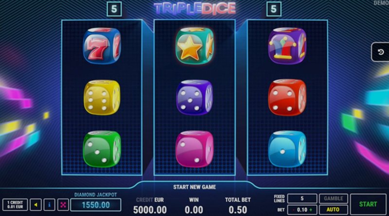 Играть Triple Dice от Fazi в казино 1Win