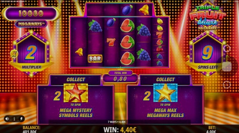 Играть Triple Fruit Deluxe Megaways от Isoftbet в казино 1Win