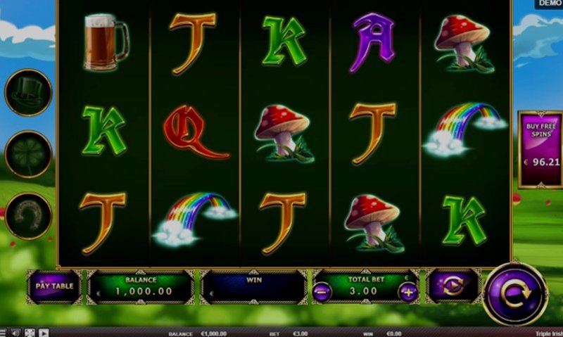 Играть Triple Irish от Red Rake в казино 1Win