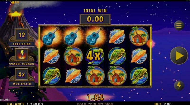 Играть Triple Tiki Super Free Spins от Games Global в казино 1Win