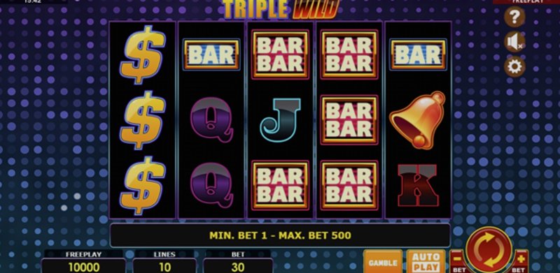 Triple Wild Amatic в казино 1Win (1Вин) Triple Wild Amatic в казино 1Win (1Вин)