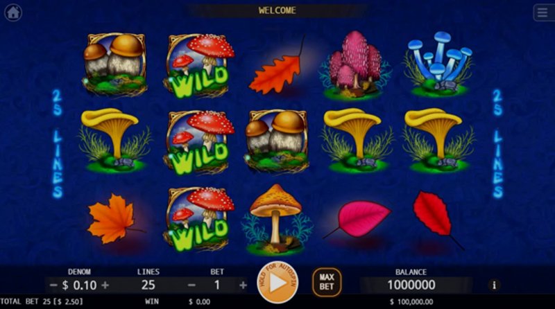 Играть Trippy Mushrooms от Kagaming в казино 1Win