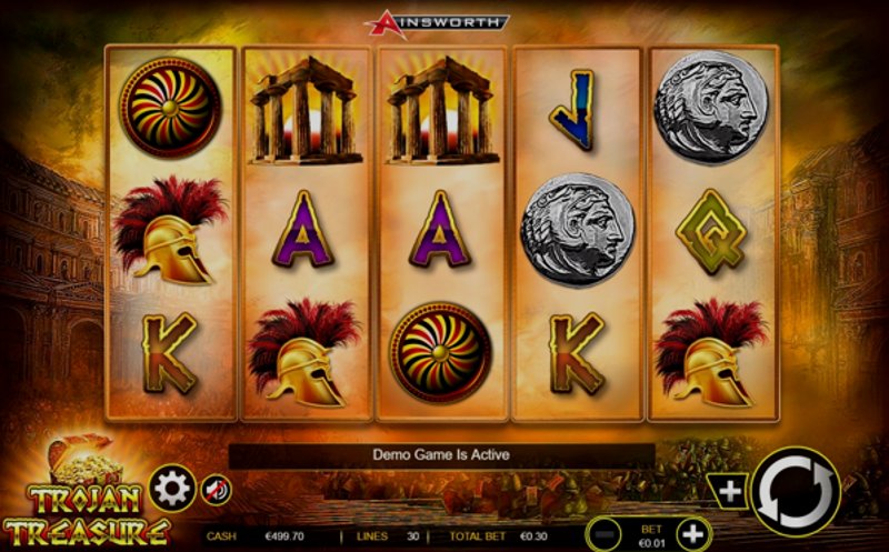Играть Trojan Treasure от Ainsworthgame в казино 1Win