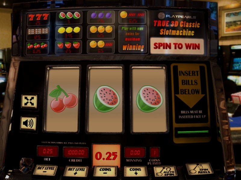 Играть True 3D Classic Slotmachine от Play Pearls в казино 1Win