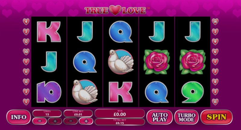 Играть True Love от Playtech в казино 1Win