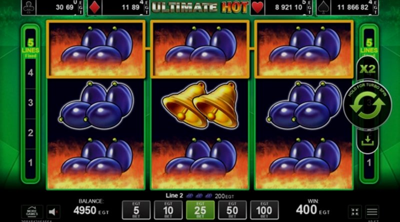 Играть Ultimate Hot от Amusnet Interactive в казино 1Win