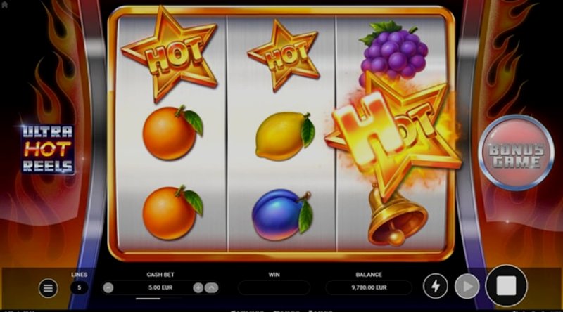 Играть Ultra Hot Reels от Truelab в казино 1Win