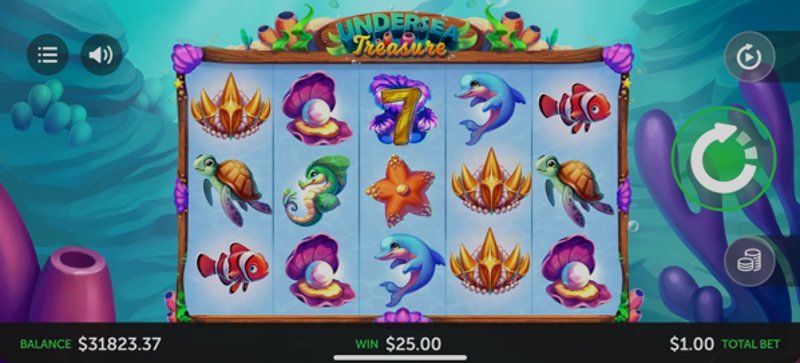 Играть Sea Treasure от Onetouch в казино 1Win