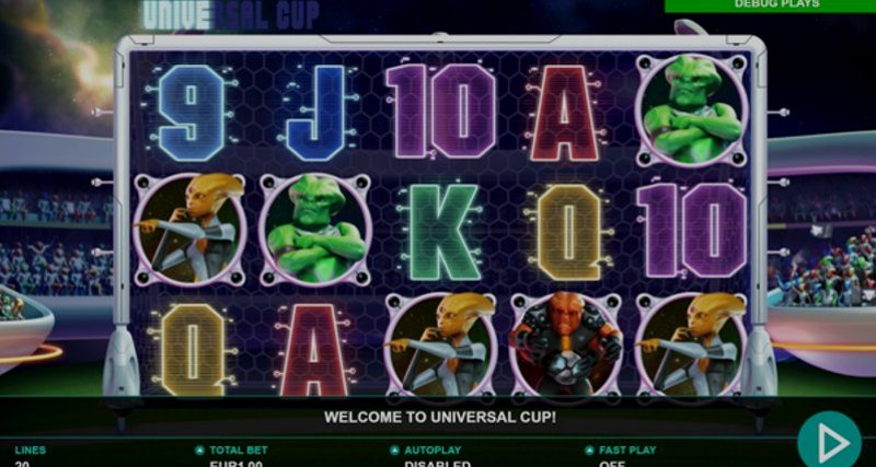 Играть Universal Cup от Leander в казино 1Win