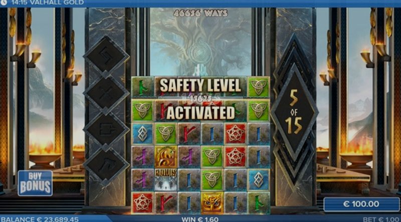 Играть Valhall Gold от Elk в казино 1Win